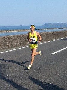 2013　高校駅伝九州大会　第6区　片平啓四郎　 (2)